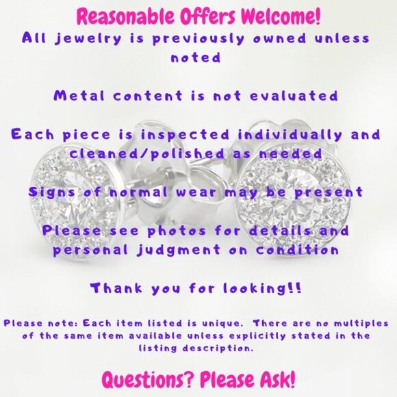 Charming Charlie Gunmetal Beaded Clip On Earrings - Picture 5 of 5